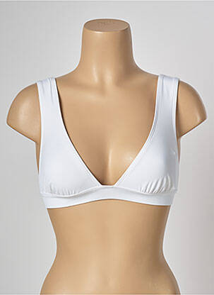 Sutien de costum de baie elasticitate alb BANANA MOON femeie