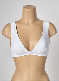 Sutien de costum de baie elasticitate alb BANANA MOON femme