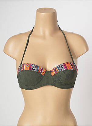 Sutien de costum de baie top sutien modelat top sutien modelat verde BANANA MOON femeie