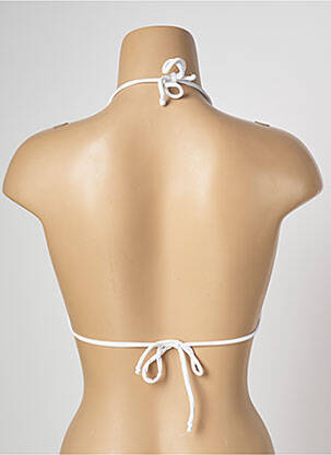 Sutien de costum de baie elasticitate top triunghiuri portocalie BANANA MOON femeie