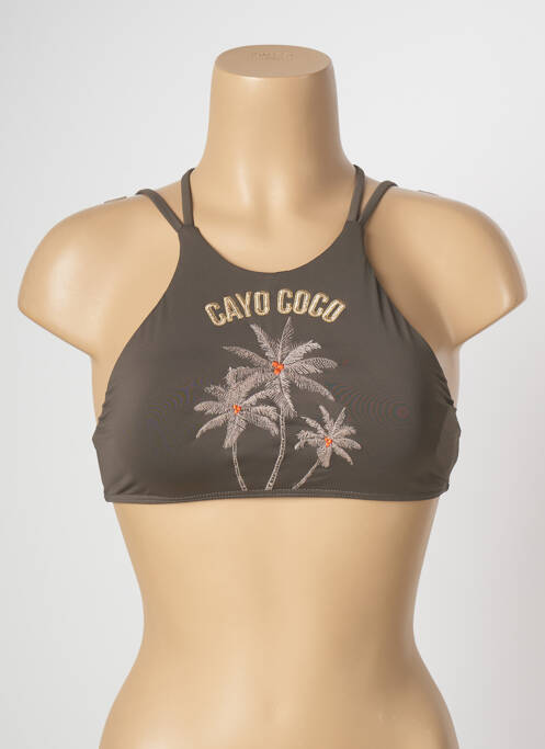 Sutien de costum de baie verde BANANA MOON femeie