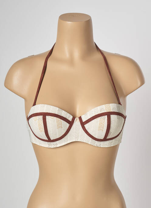 Sutien de costum de baie bej BANANA MOON femeie