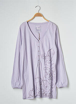 Tunică mâneci lungi violet BANANA MOON femeie