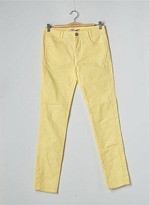 Pantalon slim galben BANANA MOON femeie