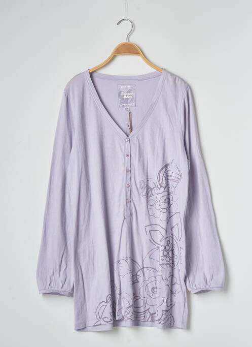 Tunică mâneci lungi violet BANANA MOON femeie