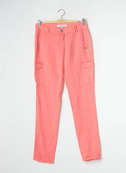 Pantalon drept roz BANANA MOON femeie