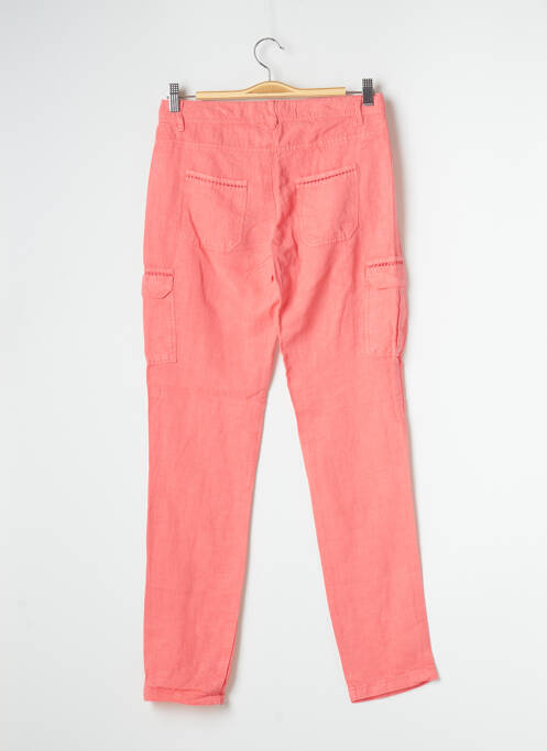 Pantalon drept roz BANANA MOON femeie