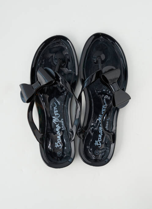 Șlapi negru BANANA MOON femeie