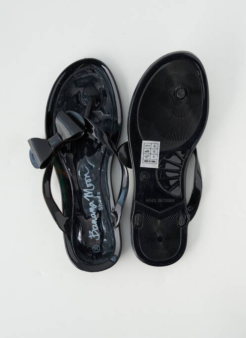 Șlapi negru BANANA MOON femeie