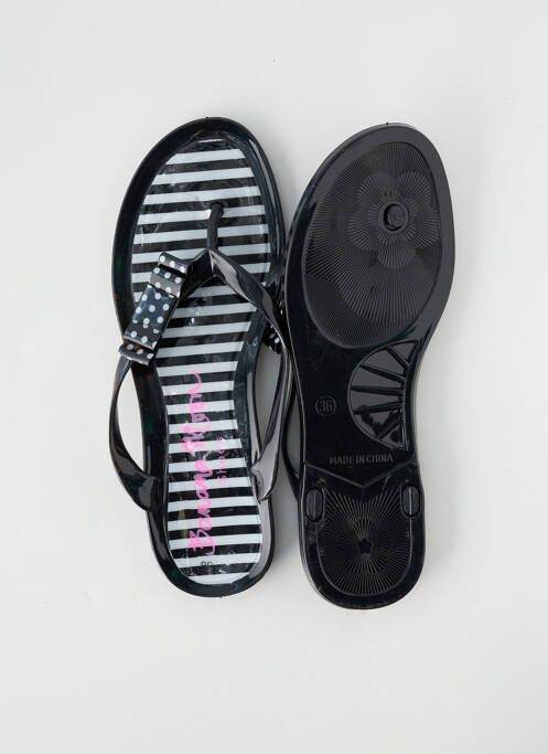 Șlapi negru BANANA MOON femeie