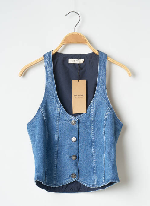 Vestă fără mâneci albastru PARISIENNE ET ALORS femeie