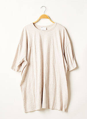 Tunică mâneci scurte bej ASOS femeie