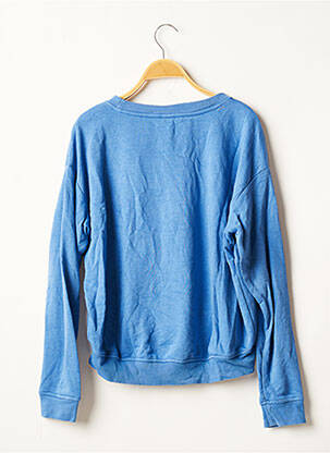Hanorac elasticitate mâneci lungi albastru H&M femeie