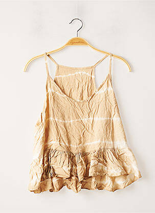 Top bej SANS MARQUE femeie