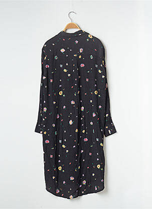 Rochie midi imprimeu floral mâneci lungi negru CATWALK JUNKIE. femeie