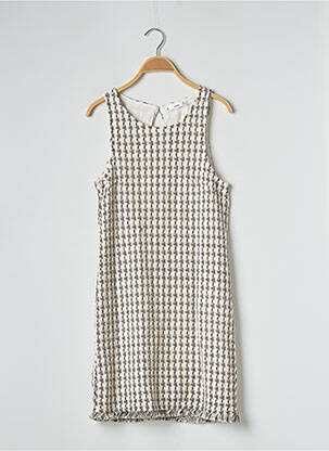 Rochie midi bej MANGO femeie