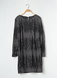 Rochie scurtă mâneci lungi mâneci lungi gri VERO MODA femme