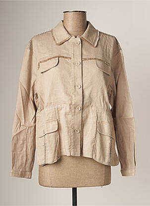 Jachete casual bej EVA KAYAN femeie