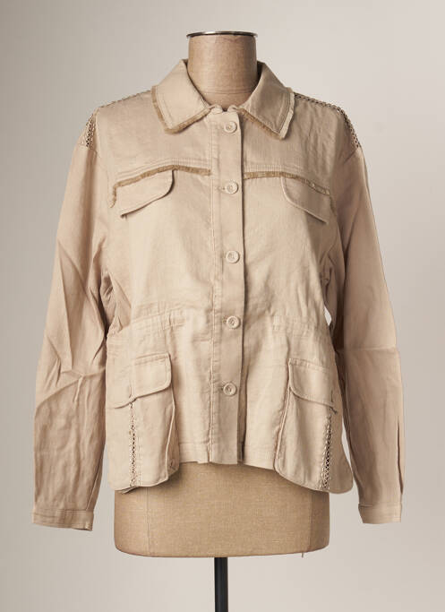 Jachete casual bej EVA KAYAN femeie