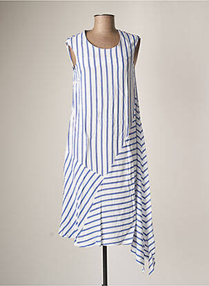 Rochie lungă alb BLUKEY femeie