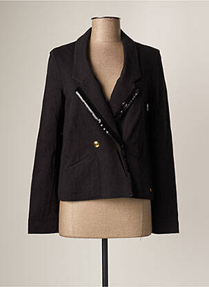 Sacou negru DES PETITS HAUTS femeie