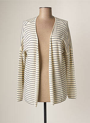 Vestă cu mâneci lungi bej DES PETITS HAUTS femeie