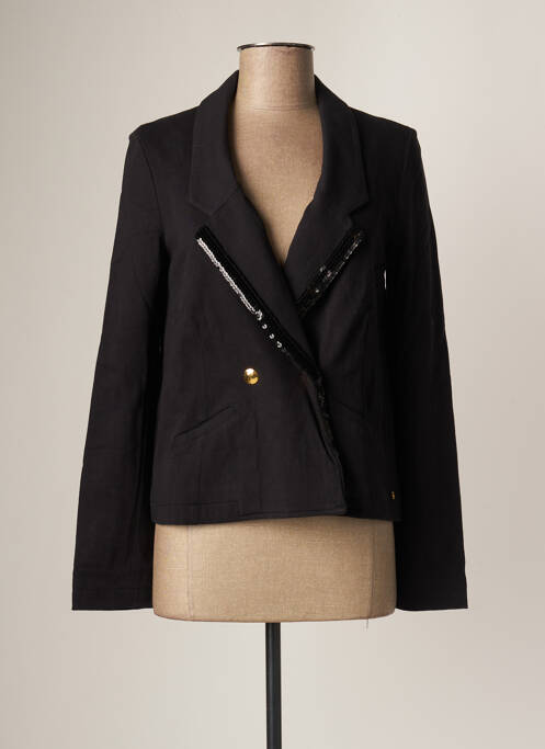 Sacou negru DES PETITS HAUTS femeie