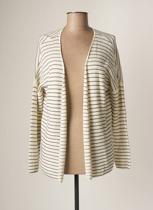 Vestă cu mâneci lungi bej DES PETITS HAUTS femeie