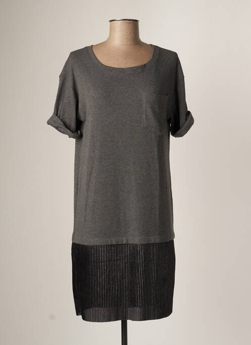 Rochie midi gri ET COMPAGNIE femeie