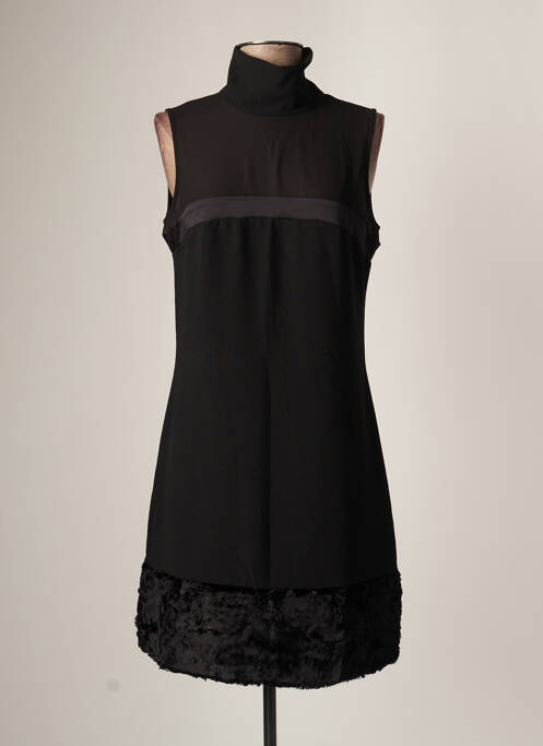 Rochie scurtă negru POUSSIERE D'ETOLE femeie