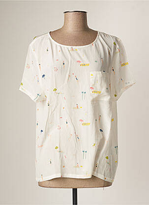 Bluză alb DES PETITS HAUTS femeie