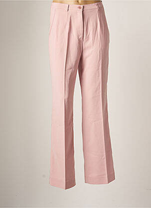 Pantalon chino roz GAROU PARIS femeie