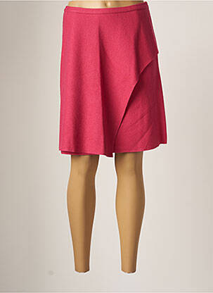 Fustă midi roz ZYGA femeie