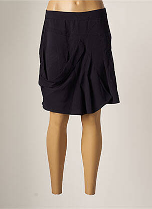 Fustă scurtă albastru MAIS IL EST OU LE SOLEIL femeie