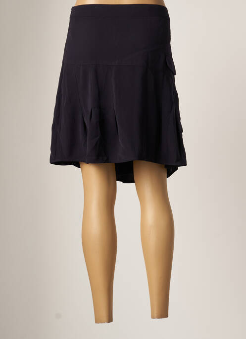 Fustă scurtă albastru MAIS IL EST OU LE SOLEIL femeie