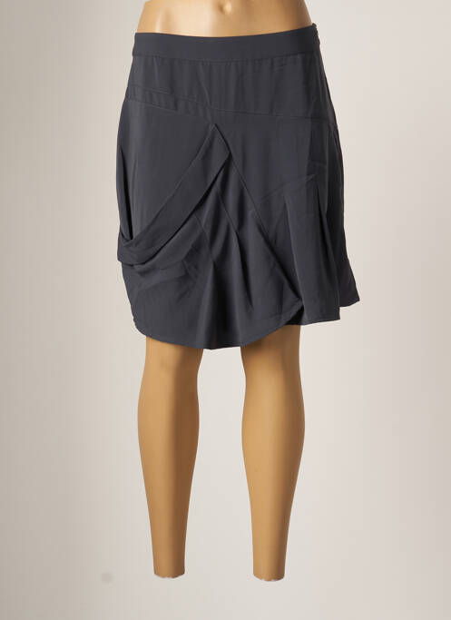 Fustă scurtă verde MAIS IL EST OU LE SOLEIL femeie