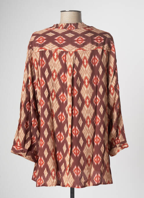 Tunică mâneci lungi maro NOOGAT BY AKOZ femeie