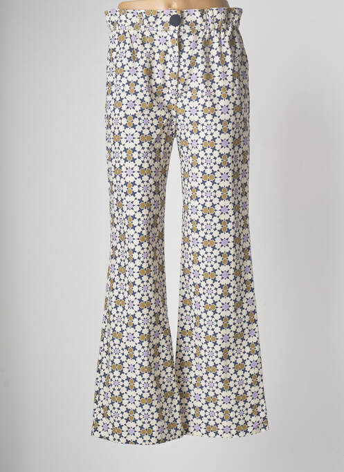 Pantalon larg bej LES ACOLYTES femeie