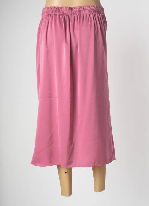 Fustă midi roz AN' GE femeie