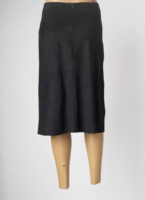 Fustă midi negru OXANA femeie