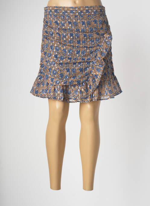 Fustă scurtă albastru AN' GE femeie