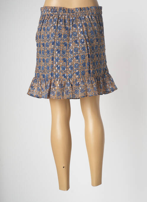 Fustă scurtă albastru AN' GE femeie