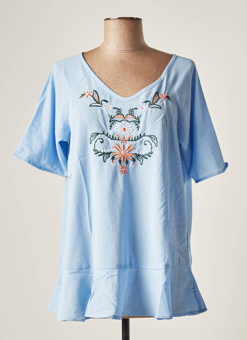 Top albastru ELENA Z femeie