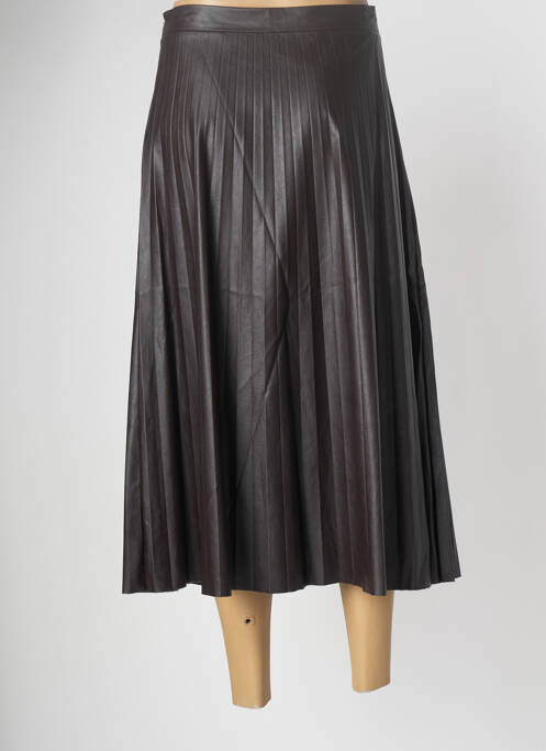 Fustă lungă maro LAUREN VIDAL femeie