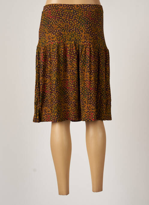 Fustă midi maro AGATHE & LOUISE femeie