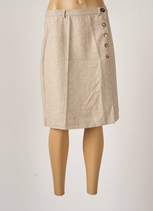 Fustă midi bej AGATHE & LOUISE femeie