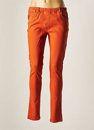 Pantalon slim portocaliu AGATHE & LOUISE femeie