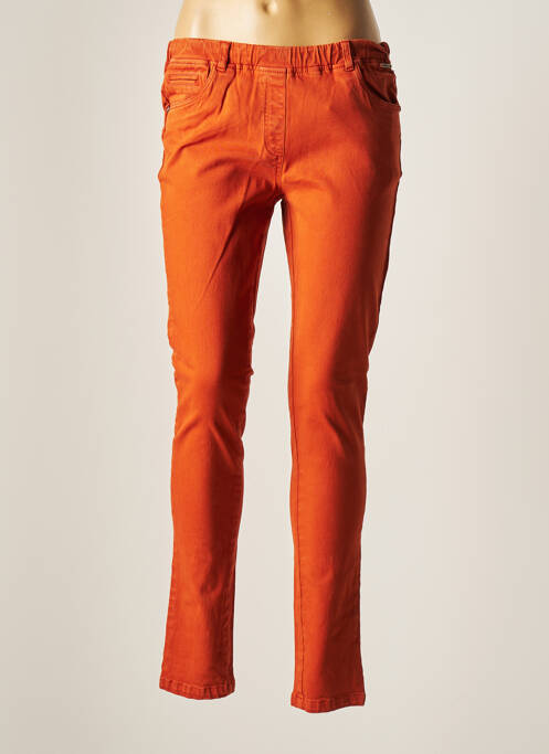 Pantalon slim portocaliu AGATHE & LOUISE femeie