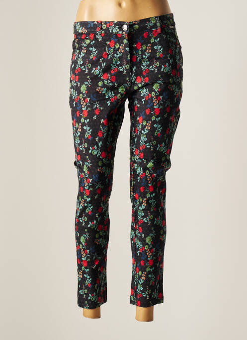 Pantalon slim elasticitate mărime normală negru AGATHE & LOUISE femme