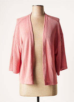 Vestă cu mâneci lungi roz GARCIA femeie